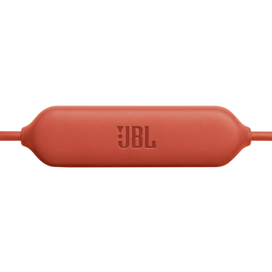 JBL Endurance Run 2 Wireless - Coral Orange - Waterproof Wireless In-Ear Sport Headphones - Detailshot 6